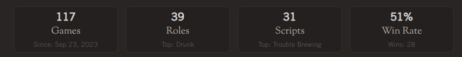 ClockTracker stats summary