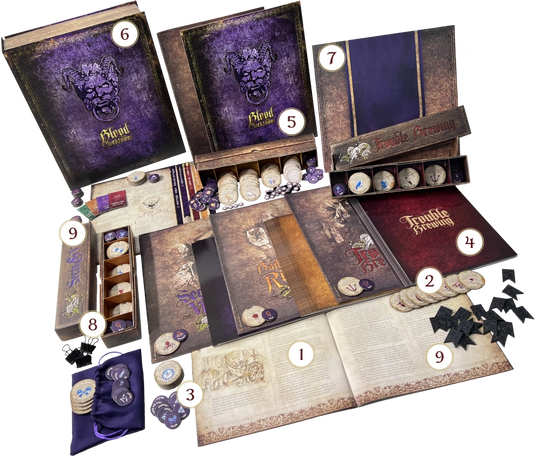 Clocktower Box Contents